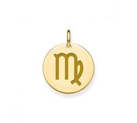 Acotis Gold Jewellery 9ct Yellow Gold Virgo Zodiac Pendant PN1296 - Classic Look |