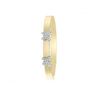 Acotis Gold Jewellery Gold Jewellery 9ct Yellow Gold Butterfly Baby Bangle BN427