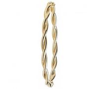 Acotis Gold Jewellery Gold Jewellery 9ct Yellow Gold Ladies Hinged Bangle BN366