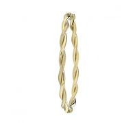 Acotis Gold Jewellery Gold Jewellery 9ct Yellow Gold Ladies Hinged Bangle BN368