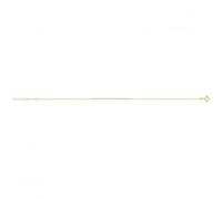 Acotis Gold Jewellery Gold Jewellery 9ct Yellow Gold Zirconia Bar Chain Bracelet BR653
