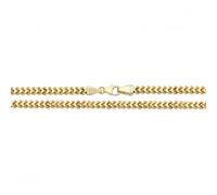 Acotis Gold Jewellery Luxurious 9CT Yellow Gold Franco Chain - CH497 - Size 20