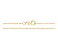 Acotis Gold Jewellery Luxurious 9CT Yellow Gold Rolo Bead Chain - Size 20