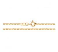 Acotis Gold Jewellery Luxury 9CT Yellow Gold Double-Cut Rolo Chain - Size 16