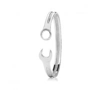 Acotis Silver Bangle Spaner G4438 - Distinctive Detail | Acotis - Sterling Silver