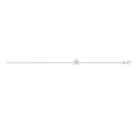 Acotis Silver Bracelet Zirconia Star G3369B - Elegant Styling | - Sterling Silver