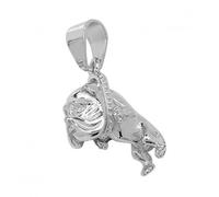 Acotis Silver Bulldog Pendant G6762 - Modern Style | Acotis - Sterling Silver