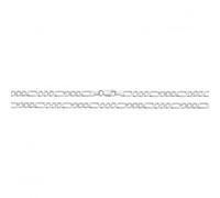 Acotis Silver Chain Light Figaro G1145 - Refined Craftsmanship | - Size 30" - Sterling Silver