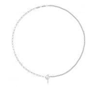 Acotis Silver Jewellery Luxury Silver Rhodium Necklace G3408rh - Sterling Silver / rhodium Plated