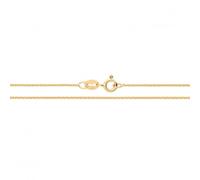 Acotis Silver Jewellery Luxury Silver Rolo Chain with Warranty - Size 18" - Sterling Silver / Gold Plated