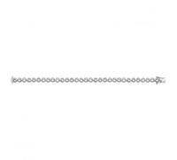 Acotis Silver Jewellery Luxury Silver Zirconia Set Bracelet - Sterling Silver / rhodium Plated