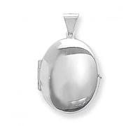 Acotis Silver Locket Oval G6581 - Polished Quality | Acotis - Sterling Silver