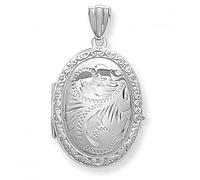 Acotis Silver Locket Oval G6586 - Premium Finish | Acotis - Sterling Silver