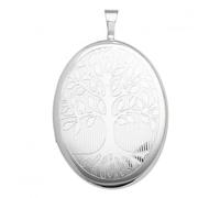 Acotis Silver Locket Oval G6943 - Classic Look | Acotis Diamonds - Sterling Silver