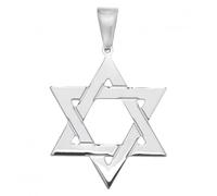 Acotis Silver Pendant Star of David G6936 - Elegant Styling | - Sterling Silver