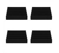 AcouFoam 30cm Peaks Acoustic Panels by Gear4music Pack of 4