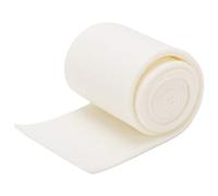 Acoustic Absorption Panels Felt White, Cuttable Sound Absorbing Cotton for Wall Decoration, 53.5 x 2.8 Inches - Durable Design, Safe and Tasteless, Ideal for Commercial Offices