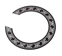 Acoustic Classical Guitar Rosette Decoration Hard PVC Inlay Sound Hole Part