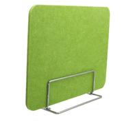 Acoustic Desk Divider Freestanding Felt Privacy Panel Noise Reduction & Visual Shield Green 30x50 cm with Durable Metal Clip Perfect for Home Office