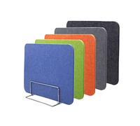 Acoustic Desk Divider - Freestanding Privacy Panel for Home Office Noise Reduction Soundproof Shield Protective Barrier for Enhanced Focus and Productivity