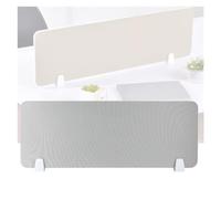 Acoustic Desk Divider Freestanding Soundproof Partition Panel for Office Grey Desk Privacy Panel Ideal for Workspaces (Size: Adjustable)