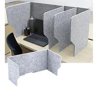 Acoustic Desk Divider - Noise-Reducing Office Partition for Enhanced Privacy, Focus & Productivity in Workspaces - Ideal for Open Offices & Home Offices