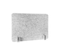 Acoustic Desk Divider Panel - Portable Free Standing Partition to Reduce Noise & Visual Distractions for Home Office, Library, and Classroom Use