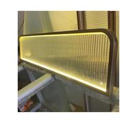 Acoustic Desk Divider Panel130x30 cm Privacy Partition for Office Cubicles & HotelsEasy Installation for Enhanced Workplace Privacy & Noise Reduction