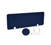 Acoustic Desk Divider Privacy Panel - Noise Reducing Partitions for Offices Classrooms & Homes - Blue 30x80cm Enhance Privacy & Focus