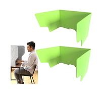 Acoustic Desk Divider Soundproof Freestanding Panel 2 Partition for Home & Classroom Enhance Privacy & Noise Reduction Stylish Office Decor