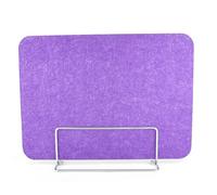Acoustic Desk Divider - Soundproof Privacy Panel Felt Partition for Office Cubicles Classroom & Workspaces Noise Reduction Space Divider for Enhanced Focus