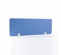 Acoustic Desk Divider30x80cm Freestanding Privacy Panel for Office & Study Soundproof Noise Reduction Visual Distraction Control Blue Color
