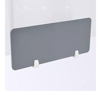 Acoustic Desk Dividers for Privacy Freestanding Office Panels with Support Feet Ideal for Call Centers & Libraries Size: 47.2"x11.8" (B 120X30CM)