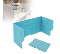 Acoustic Desk Privacy Panel 100 cm U-Sd Felt Divider Independent Office & Home Partit Soundproof Table Separator for Classroom Library and Worpace