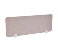 Acoustic Desk Privacy Panel - Lightweight Noise Partition Barrier with Clamps for Visual Privacy in Schools Offices Restaurants and Hotels - Enhance Focus and Comfort