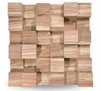 Acoustic Diffuser - Wood Acoustic Diffusion Panel - Wooden Sound Panels For Echo Reduction And Sound Control