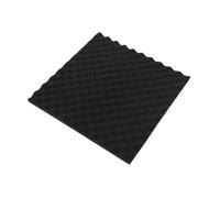 Acoustic Egg Crate Foam Panel Black Sponge for Studios Churches | Wave-like Surface, High-Density Structure, Ceiling Mounting, Echo Reduction, Noise Control, Low Reflection