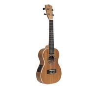 Acoustic-Electric Concert Ukulele with Sapele Top and Gigbag