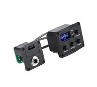 Acoustic Electric Guitar Preamp Pickup Digital Tuner Pickup Preamplifier 4 Band Tuner System With LCD Display