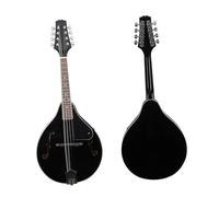 Acoustic Electric Mandolins Instrument A Style Mandolin 8-String Basswood Ebony Mandolin Set With Case Strings For Beginners Practice Stringed Instruments