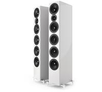 Acoustic Energy AE520 Floorstanding Speakers Pair Piano Gloss White