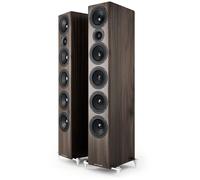 Acoustic Energy AE520 Floorstanding Speakers Pair Walnut Wood Veneer