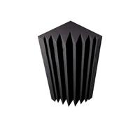 Acoustic Foam Corner Bass Traps | Acoustical Foam Panels | Audio Soundproofing Record Studio Treatment | Sound Insulated Angled Block | (2x KLIN, 50cm (19.7 inches))