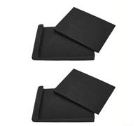 Acoustic Foam Isolation For Pads for Studio Monitors 2 or 4 PCS Set High Density Sponge Reduces Resonance and Enhances Sound Performance (B)
