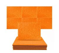 Acoustic Foam Panel, 6 Pcs 15.7"x12" Soundproof Panels for Acoust Insulation Door Seal Sound Absorbing Wall Decoration(0.8cm Medium Density)