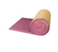 Acoustic foam panels 1 Pc 50x200cm Egg-Crate Panel for Studio, KTV & Office, High-Density Sound Insulation Wall Treatment(PURPLE,2cm)