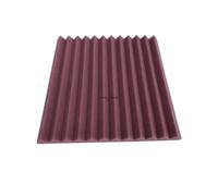 Acoustic Foam panels 24PCS 30x30x2.5cm Studio Acoustic Foam High Density SoundProofing Panels Triangle Wedge Tiles Sound Insulation Treatment Panels(MediumDensity Purple)