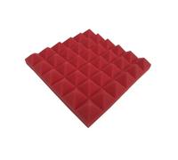 Acoustic Foam Panels Noise Insulatio Sound Proof Padding Studio Acoustic Foam Sound Treatment Panel Soundproofing Foam Sound-Absorbing Foams(Red)