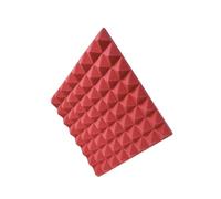 Acoustic Foam Professional Acoustic For Studios And Vocal Booths - Sound Reduce Sound Pollution PU Acoustic Foam Sound Proof(Red)
