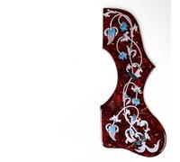 acoustic Guards Self Adhensive Folk Guitar Pickguard 43-inch Strum Baffle The Pickguard Has A Beautiful Pattern That Matches The Guitar Very Well(14)